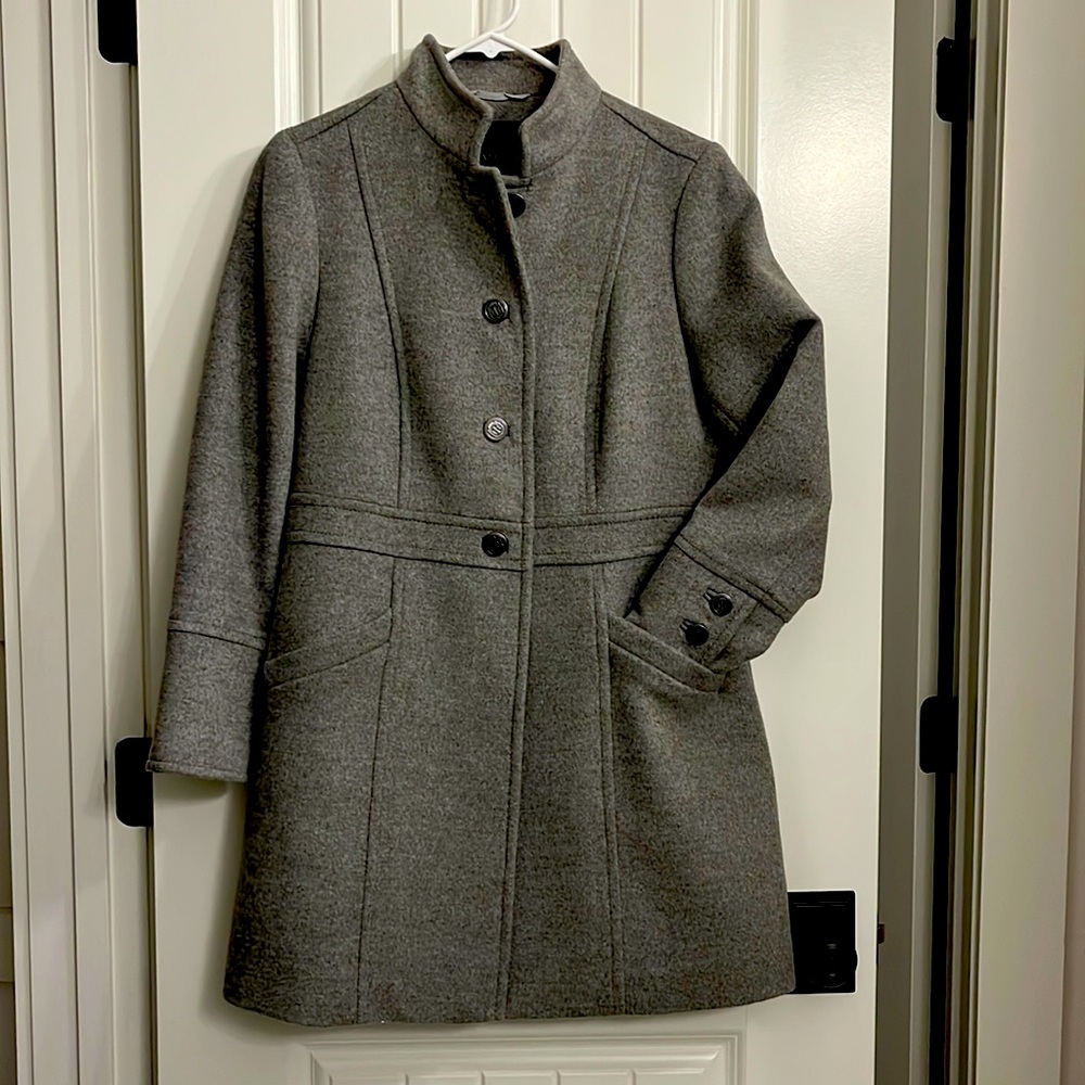 Talbots wool blend coat